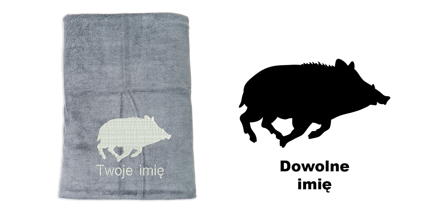 ręcznik szybkoschnący z mikrofibry dla dzika